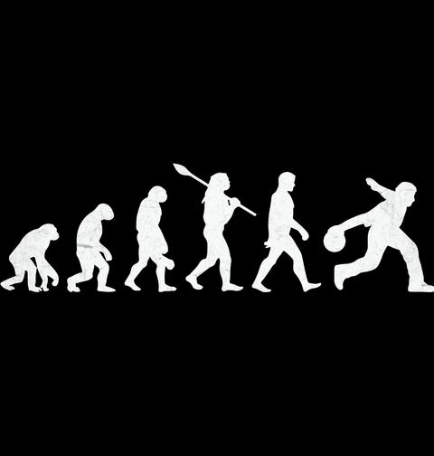 Obrázek produktu Dětské tričko Evoluce Bowlingu