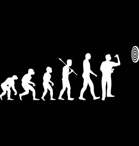 Obrázek produktu Dětské tričko Evoluce Šipkaře