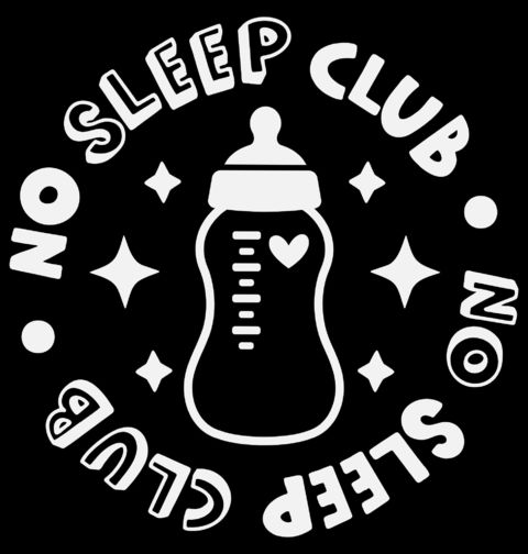 Obrázek produktu Dámské tričko Rodičovský Klub bez Spánku No Sleep Club