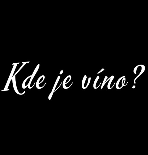 Obrázek produktu Pánská mikina Kde je víno?