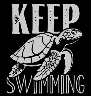 Obrázek 2 produktu Dámské tričko Nepřestávej plavat Keep Swimming