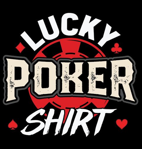 Obrázek produktu Pánské tričko Šťastné Pokerové Tričko