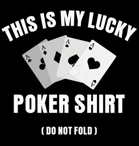 Obrázek produktu Dámské tričko Tohle je moje šťastné pokerové tričko