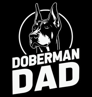 Obrázek 2 produktu Pánská mikina Táta Dobrmana Doberman Dad