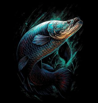 Obrázek 2 produktu Pánská mikina Arapaima velká