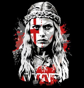 Obrázek 2 produktu Dětské tričko Vikingská Bojovnice