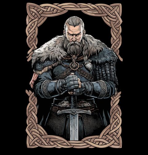 Obrázek produktu Dámské tričko Věrný Viking