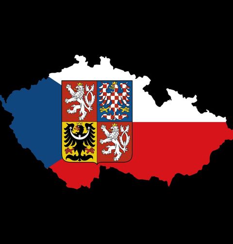 Obrázek produktu Pánská mikina Mapa Česka s Velkým státním znakem