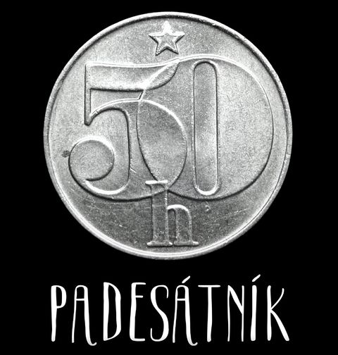 Obrázek produktu Pánské tričko Padesátník 50 haléřů