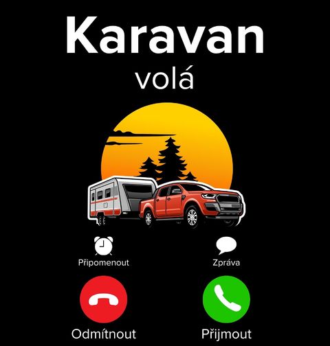 Obrázek produktu Dětské tričko Karavan volá Phone Call
