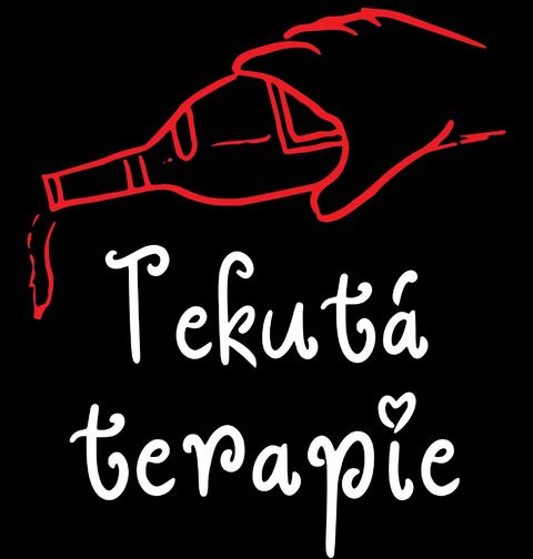 Obrázek produktu Pánské tričko Víno Tekutá terapie