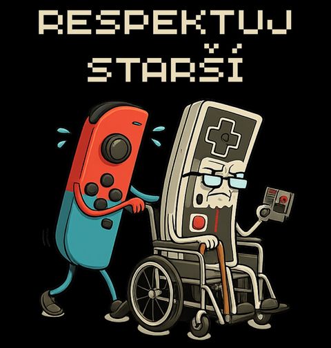 Obrázek produktu Dámské tričko Respektuj starší