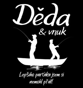 Obrázek 2 produktu Pánské tričko Děda & Vnuk Lepšího parťáka jsem si nemohl přát