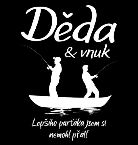 Obrázek produktu Pánské tričko Děda & Vnuk Lepšího parťáka jsem si nemohl přát