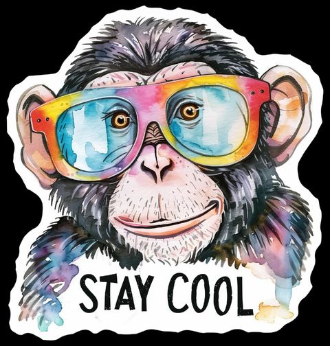 Obrázek produktu Dětské tričko Opice Šimpanz Stay Cool