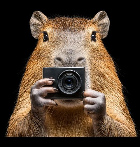 Obrázek produktu Pánská mikina Fotograf Kapybara
