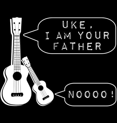 Obrázek produktu Pánské tričko Uke, I Am Your Father Star Wars