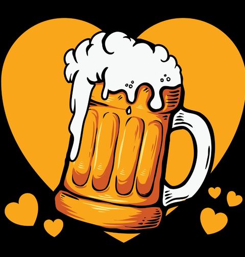 Obrázek produktu Pánské tričko Pivo v Srdci