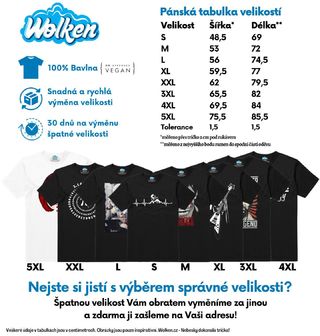 Obrázek 3 produktu Pánské tričko Vlčí měsíc (SVÍTÍ VE TMĚ) (Velikost: S)