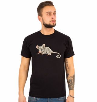 Obrázek 1 produktu Pánské tričko Roztomilé Mládě Vačice Opossum