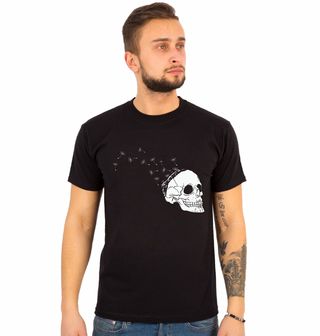 Obrázek 1 produktu Pánské tričko Lebka z Pampelišek Skull Dandelion