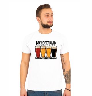 Obrázek 1 produktu Pánské tričko Beergetarian Druhy Piva 