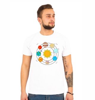 Obrázek 1 produktu Pánské tričko Cesta kolem Slunce