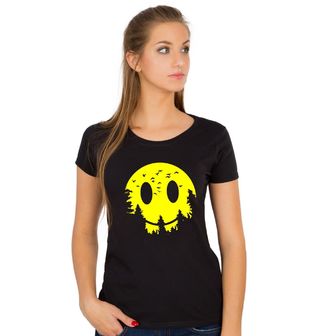 Obrázek 1 produktu Dámské tričko Měsíční Úsměv Smiley Moon