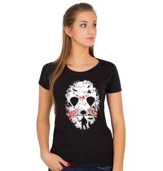 Obrázek 1 produktu Dámské tričko Maska Pátek třináctého Friday the 13th
