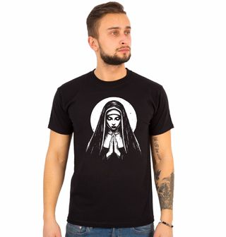 Obrázek 1 produktu Pánské tričko Hororová Modlitba The Nun