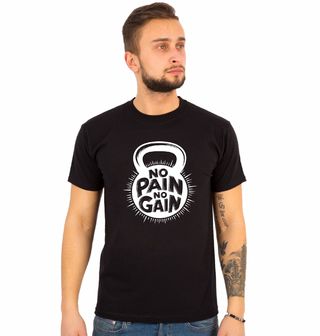 Obrázek 1 produktu Pánské tričko No Pain No Gain Kettlebell