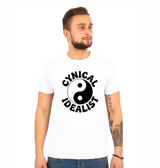 Obrázek 1 produktu Pánské tričko Jin a Jang Cynický Idealista Yin Yang Cynical Idealist 