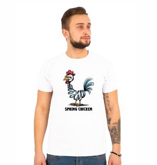 Obrázek 1 produktu Pánské tričko Kohout na Pružině Spring Chicken