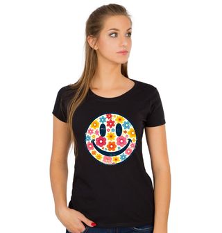 Obrázek 1 produktu Dámské tričko Úsměv Plný Květin Smiley Flowers