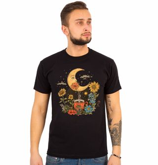 Obrázek 1 produktu Pánské tričko Měsíční Čaj Mezi Květinami