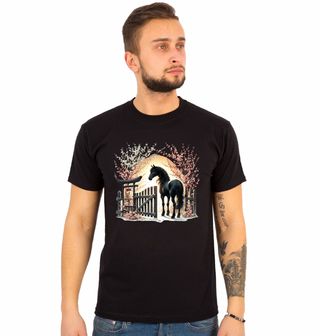 Obrázek 1 produktu Pánské tričko Černý Kůň u Květinové Brány Jara
