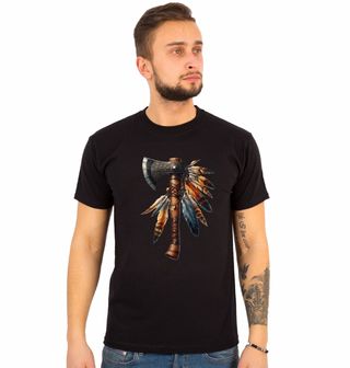 Obrázek 1 produktu Pánské tričko Indiánská sekera Tomahawk