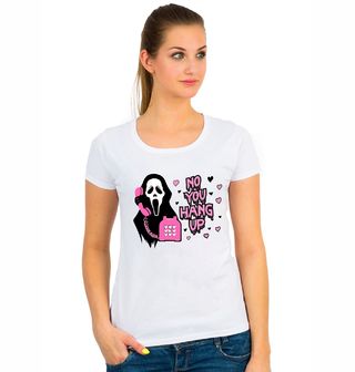 Obrázek 1 produktu Dámské tričko Ne ty Zavěs No you Hang up Ghostface