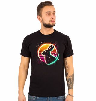 Obrázek 1 produktu Pánské tričko Neonový Králík Cosmic Rabbit