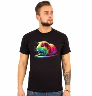 Obrázek 1 produktu Pánské tričko Neonové Morče Neon Piggy