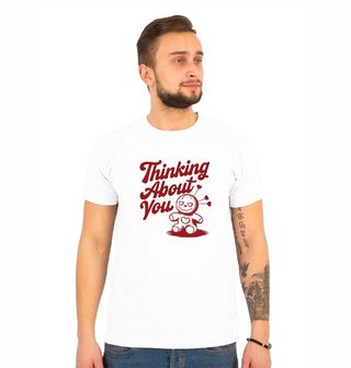 Obrázek 1 produktu Pánské tričko Myslím na tebe Voodoo Panenka Thinking About You