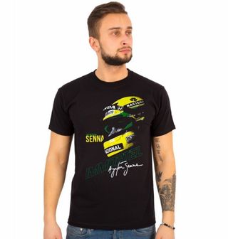 Obrázek 1 produktu Pánské tričko Legendární Senna Ayrton Senna da Silva (Velikost: L)