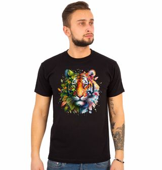 Obrázek 1 produktu Pánské tričko Květinový Tygr