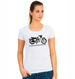 Obrázek 1 produktu Dámské tričko Britský Hrdina Triumph Bonneville