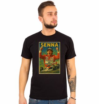 Obrázek 1 produktu Pánské tričko Vítězství Ayrtona Senny