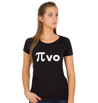 Obrázek 1 produktu Dámské tričko Nekonečné Pívo (𝝅)