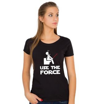 Obrázek 1 produktu Dámské tričko Použij sílu! Star Wars Use The Force