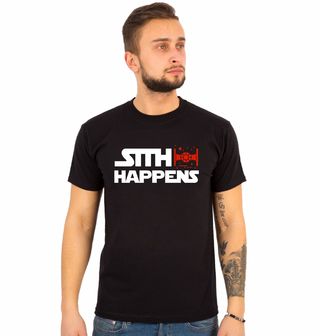 Obrázek 1 produktu Pánské tričko Sith Happens Star Wars