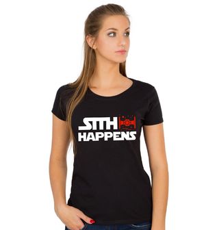 Obrázek 1 produktu Dámské tričko Sith Happens Star Wars
