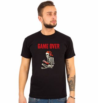 Obrázek 1 produktu Pánské tričko Kostlivec Gamer navěky